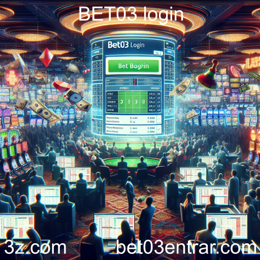 Explorando a Categoria de Apostas no BET03 Login